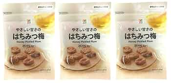 Amazon.co.jp: セブンイレブン はちみつ梅 3袋セット うめ 梅